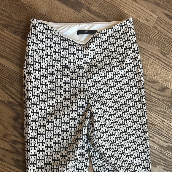 Up! Pants - Up! Pants Geometric Medallion Soft Stream Ankle Pant Size 8